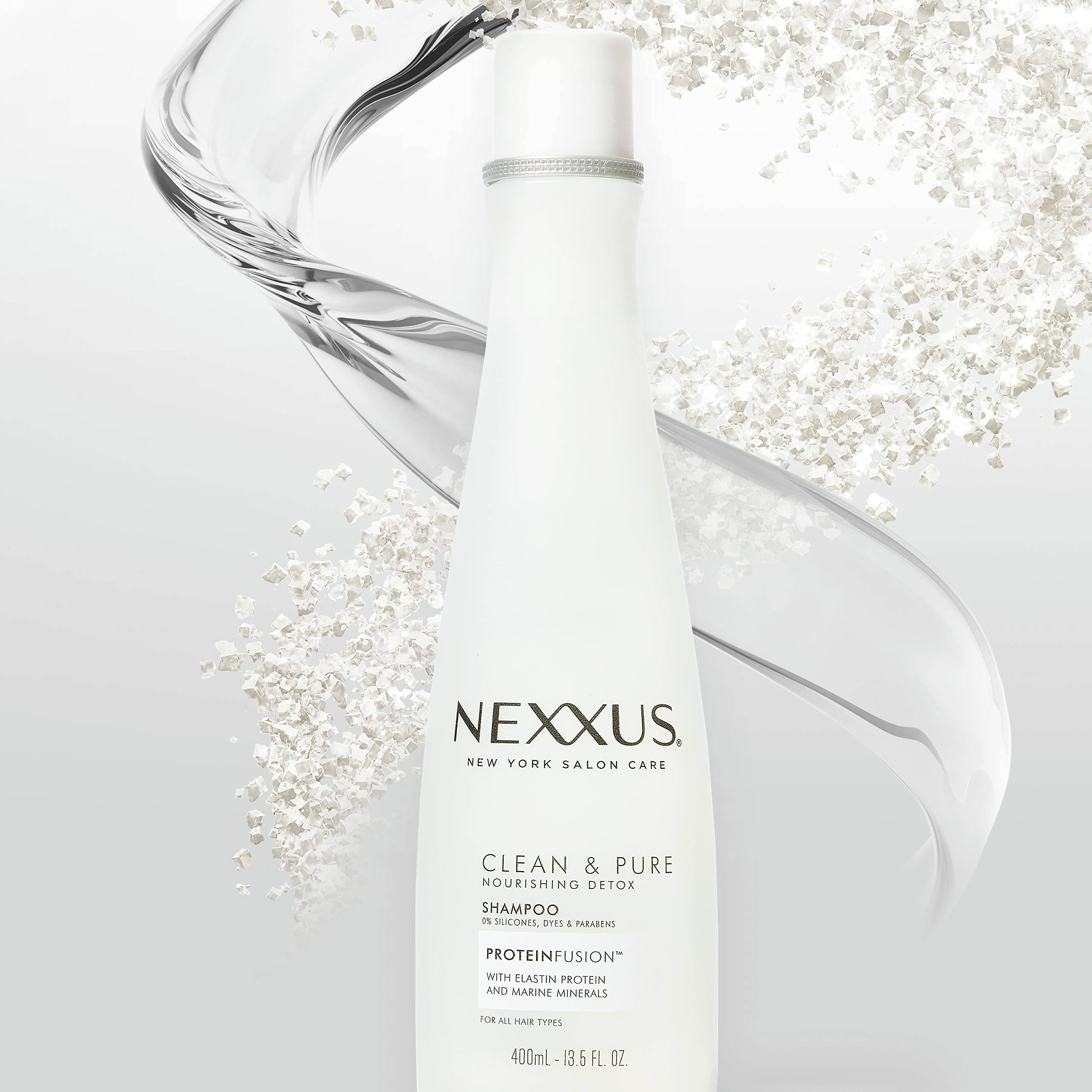 Foto 6 pulgar | Champú Nexxus Clean And Pure Clarifying 400 Ml Sin Parabenos - Venta Internacional.