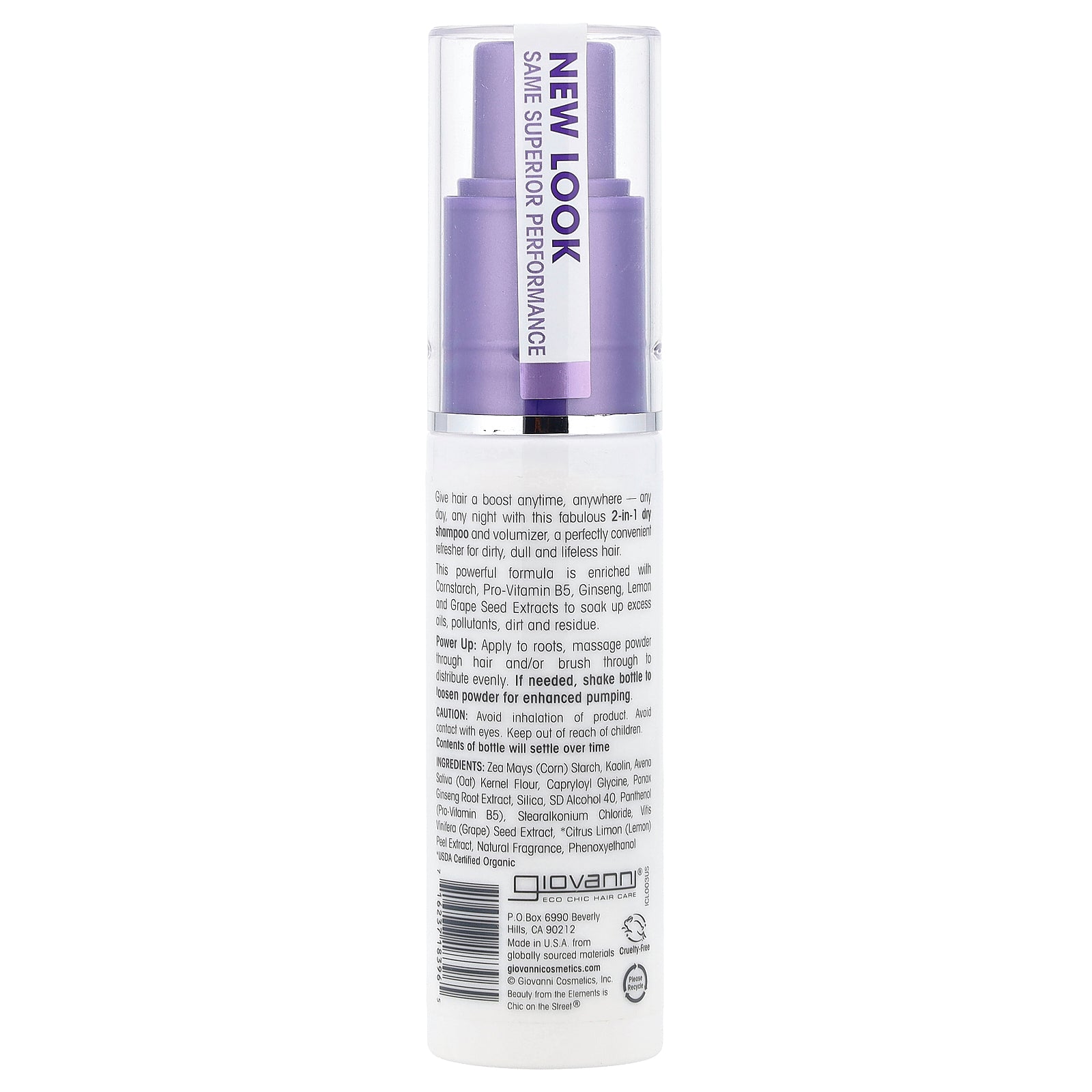 Foto 3 pulgar | Champú Seco Giovanni Powder Power Voluminizador Instantáneo 38 ml - Venta Internacional