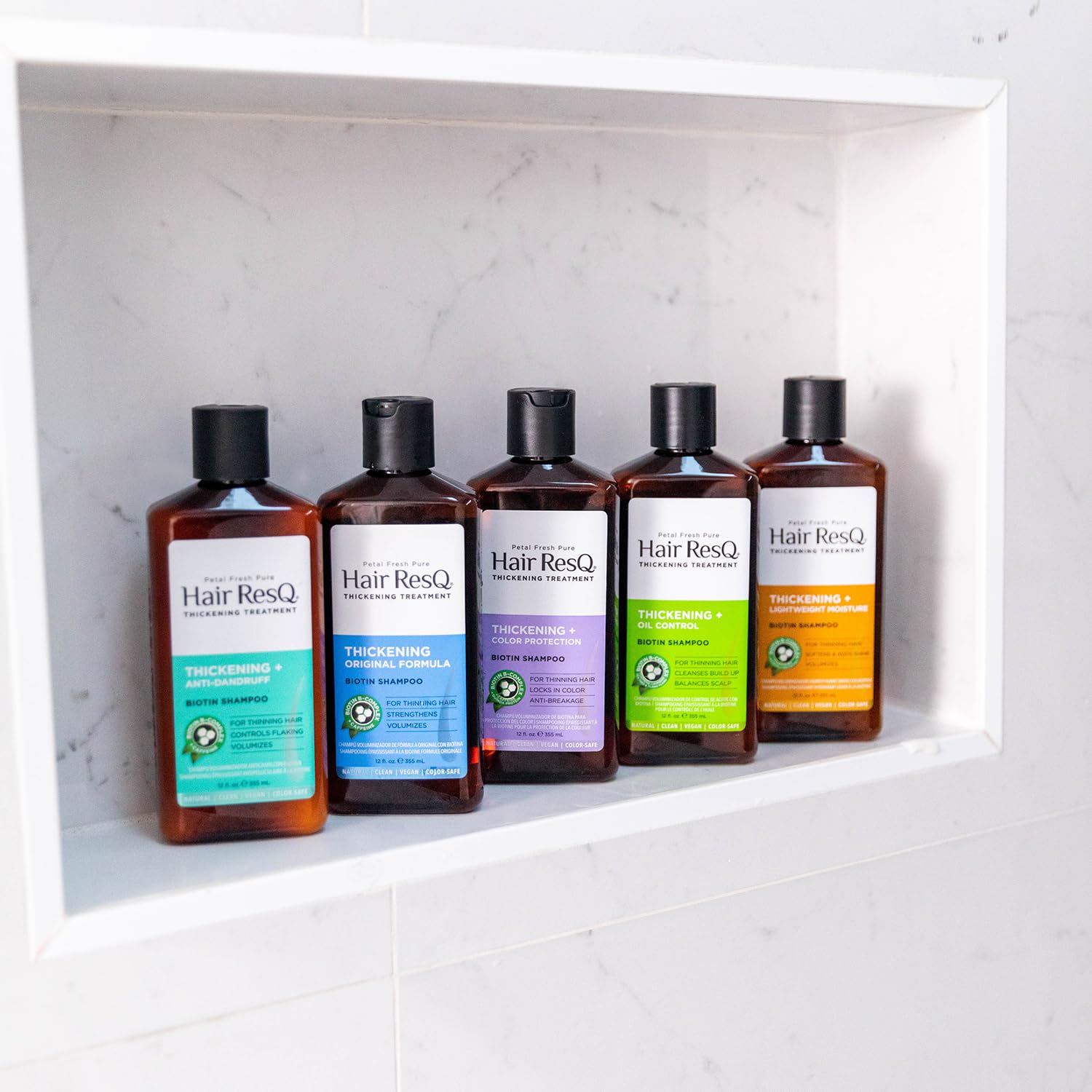 Foto 7 pulgar | Champú Petal Fresh Pure Hair Resq Thickening 355 Ml  Vegano - Venta Internacional.