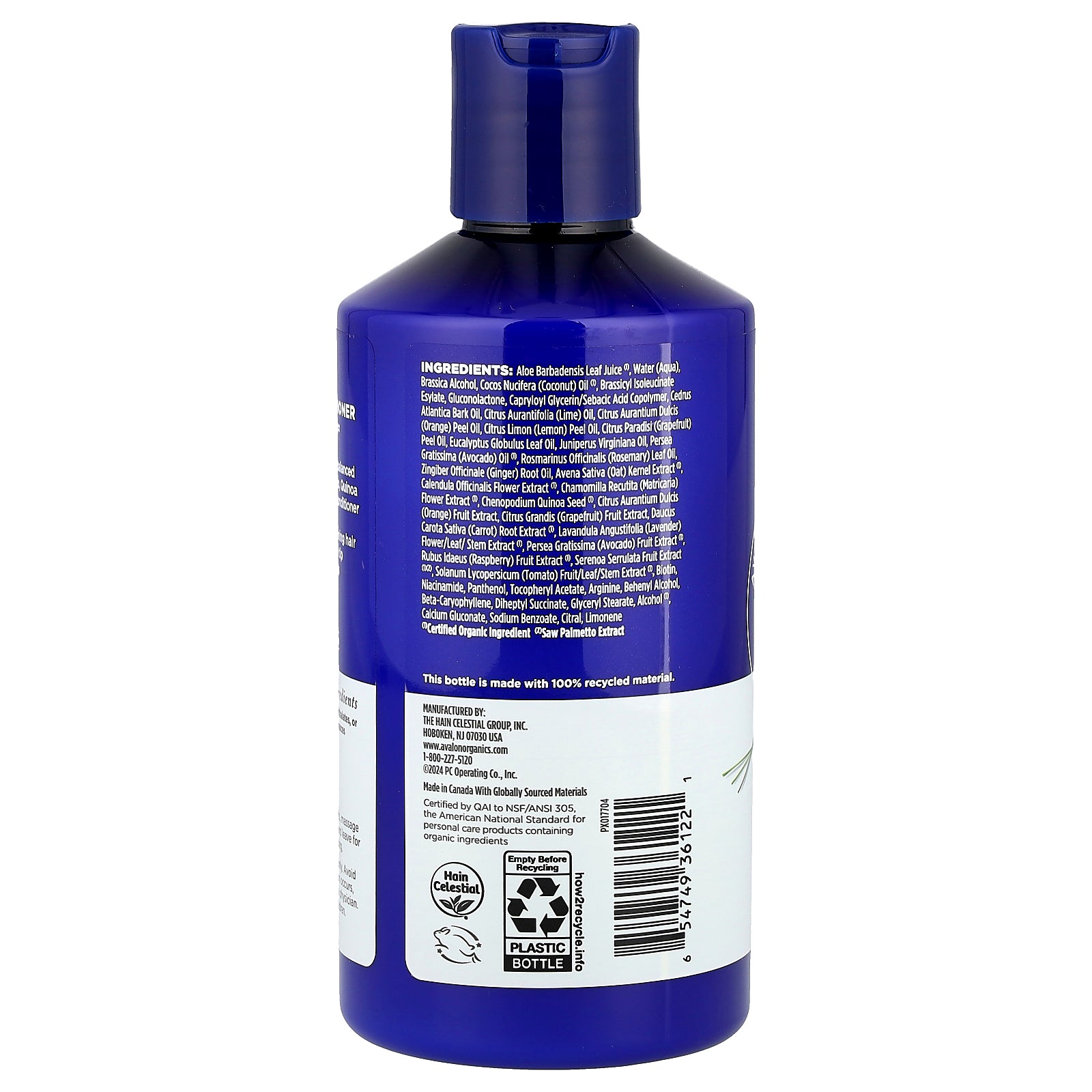 Foto 2 | Acondicionador Avalon Organics  Complejo Espesante De Biotina B  414 Ml - Venta Internacional.