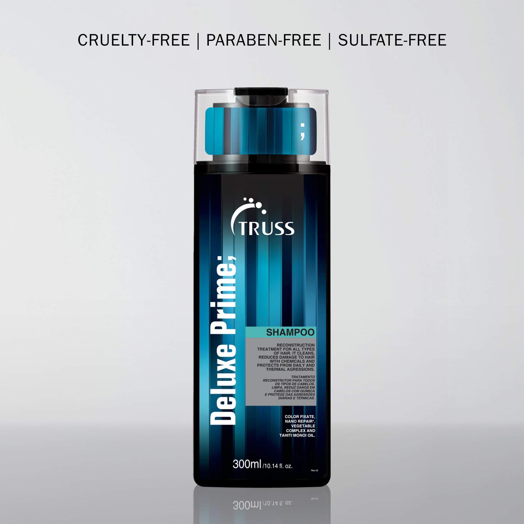 Foto 8 pulgar | Champú Truss Deluxe Prime Deep Cleansing 300 Ml Para Cabello Dañado - Venta Internacional.