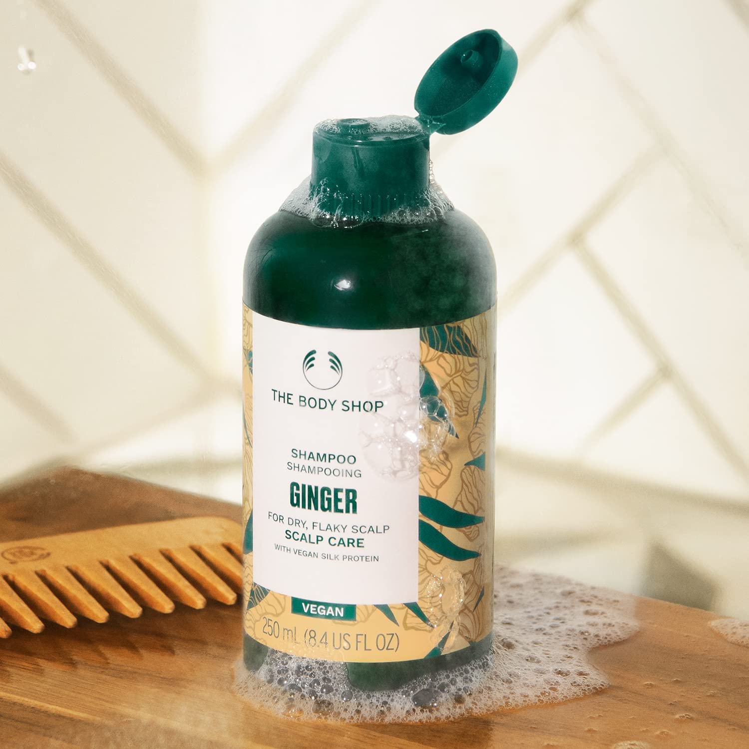 Foto 6 pulgar | Champú The Body Shop Ginger Scalp Care 250 Ml  Vegano - Venta Internacional.