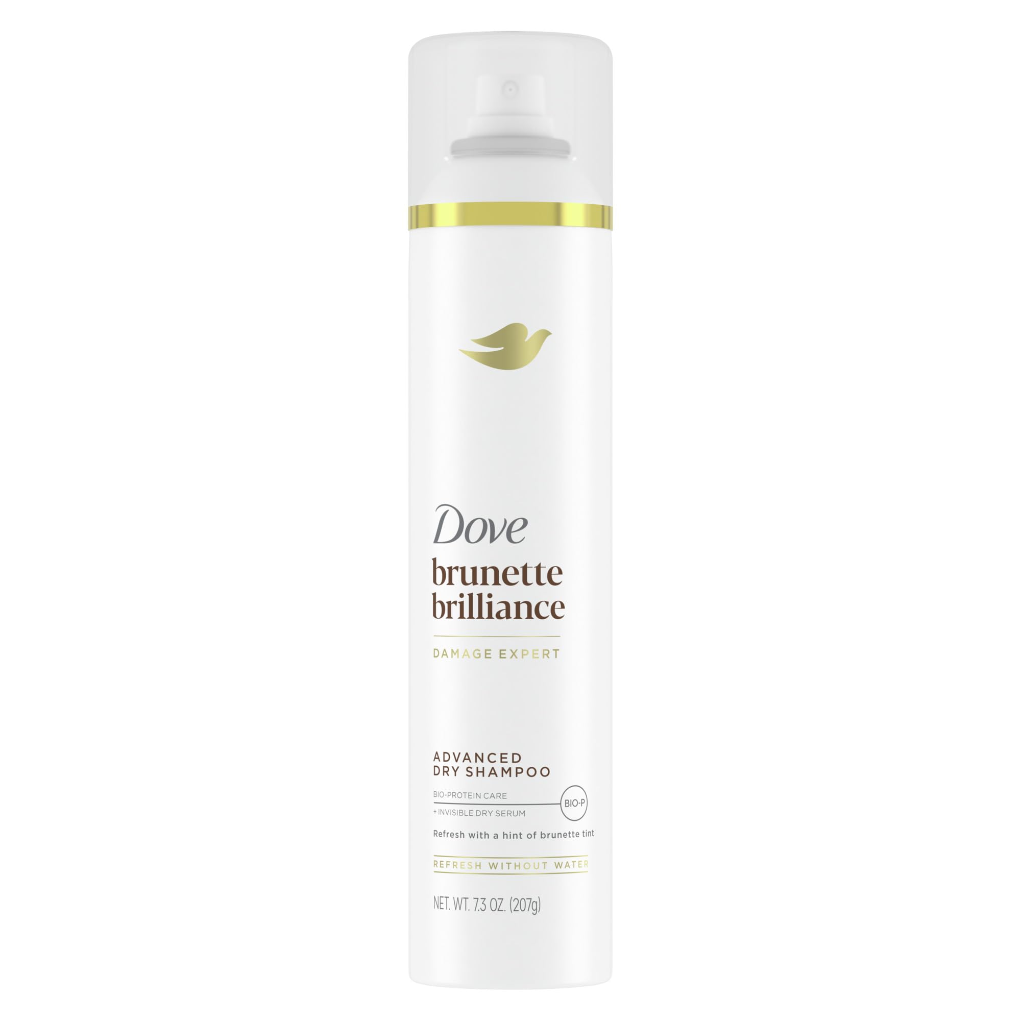 Champú Seco Dove Advanced Brunette Brillance 215ml - Venta Internacional.