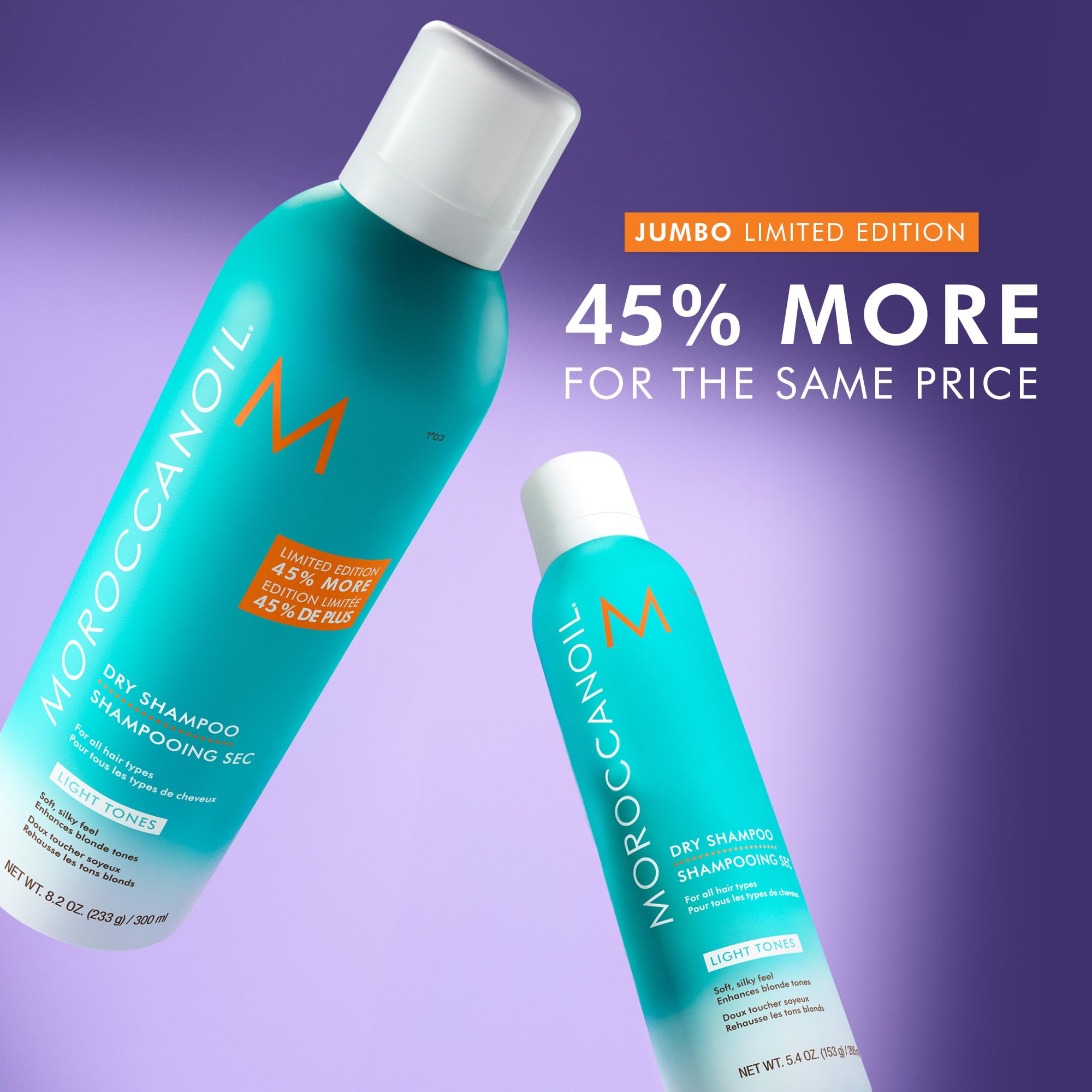 Foto 2 | Champú Seco Moroccanoil Jumbo Light Tones 300 Ml - Venta Internacional.