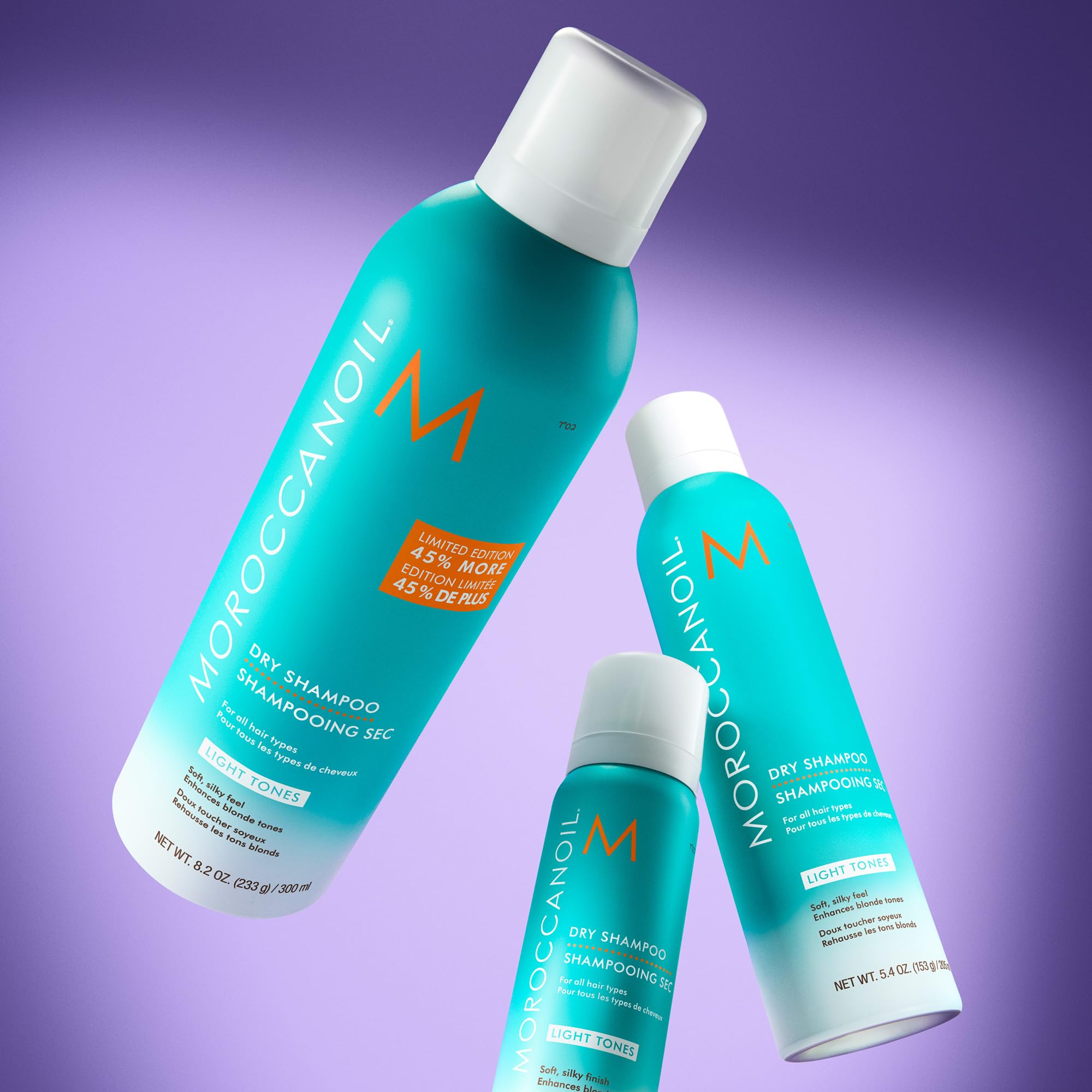 Foto 8 pulgar | Champú Seco Moroccanoil Jumbo Light Tones 300 Ml - Venta Internacional.
