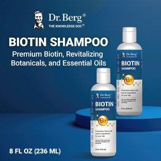 Foto 4 | Champú Dr. Berg Biotin Para Hombres Y Mujeres 240 Ml Sin Parabenos - Venta Internacional.