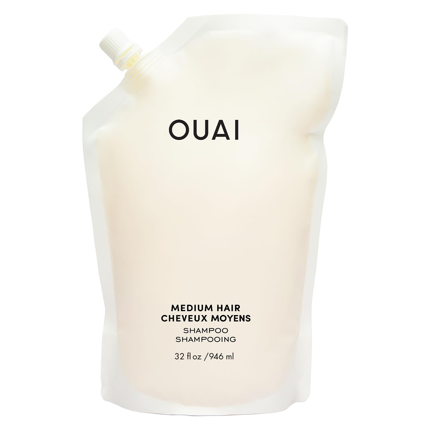 Champú Ouai Medium Hydrating 946 Ml Con Aceite De Coco Y Queratina - Venta Internacional.