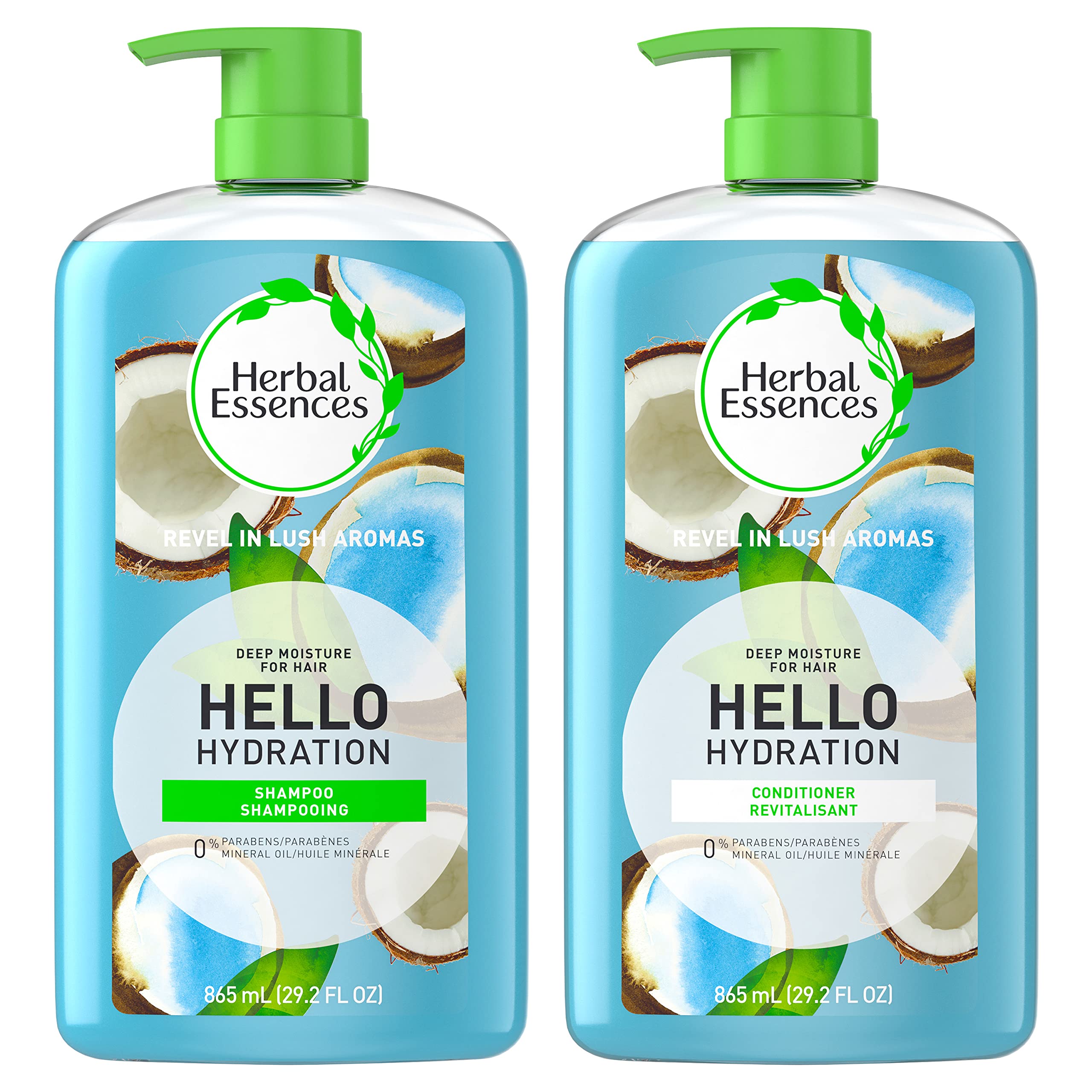 Set De Champú Y Acondicionador Herbal Essences Hello Hydration - Venta Internacional.