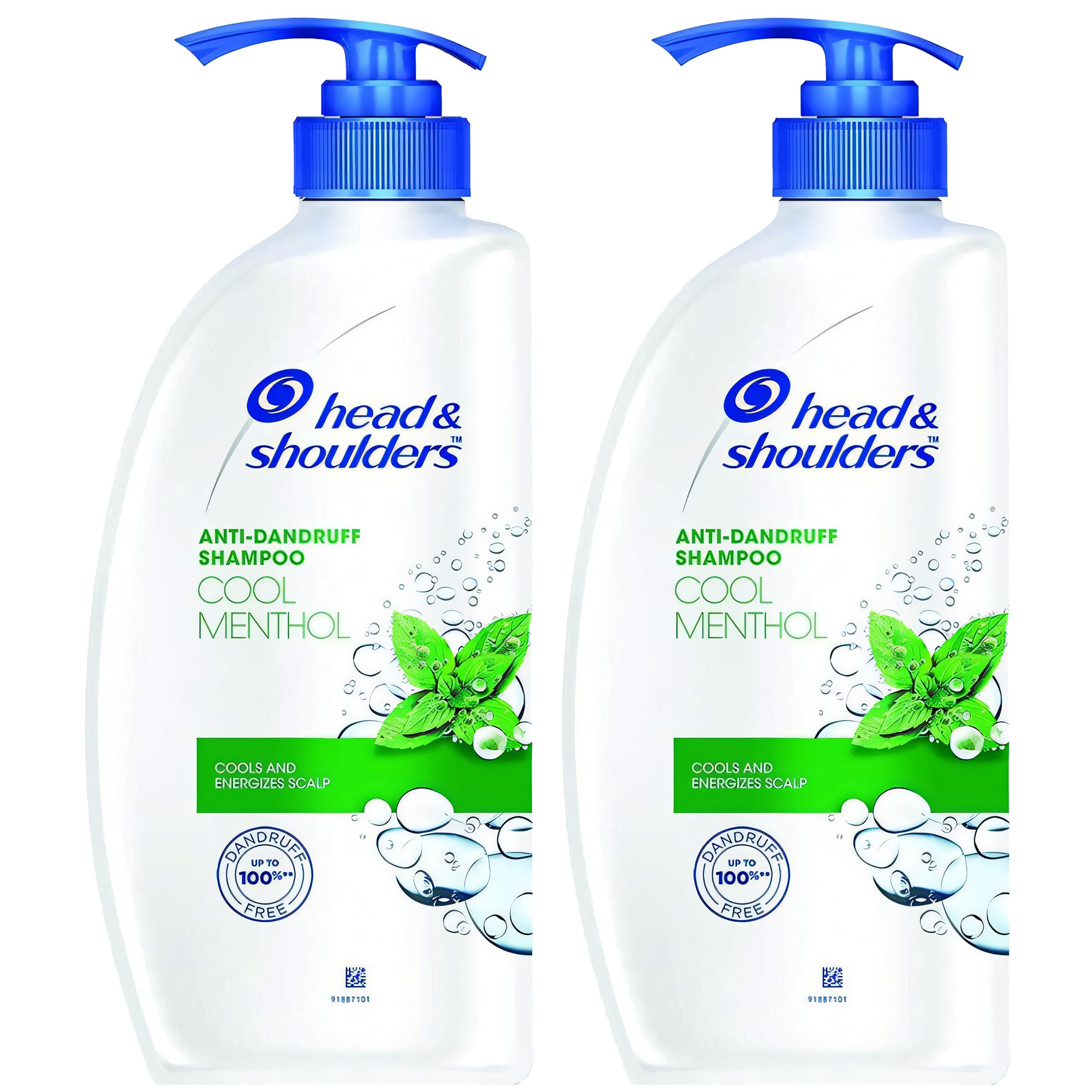 Champú Head & Shoulders Anticaspa Cool Menthol 650 Ml X 2 - Venta Internacional.