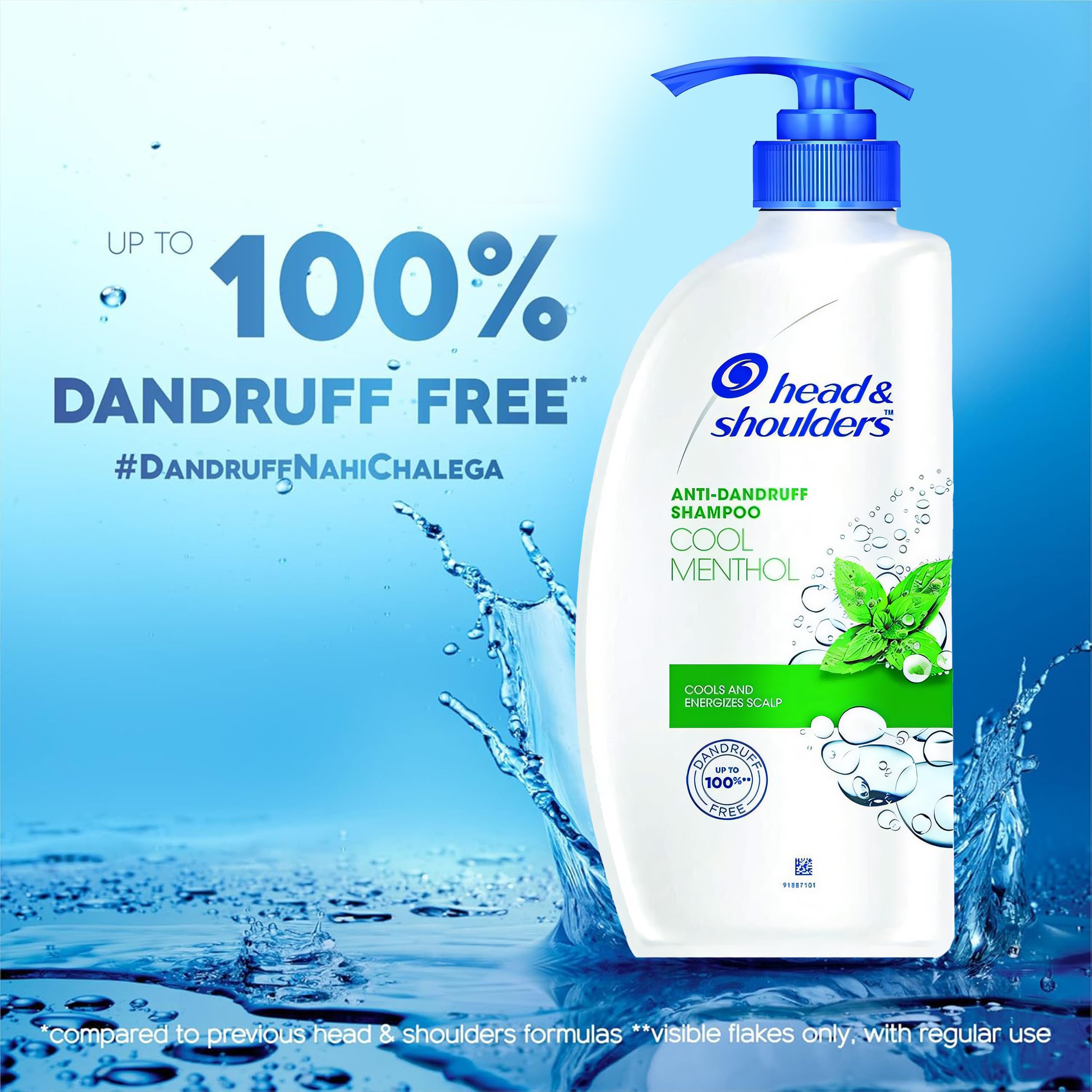 Foto 4 pulgar | Champú Head & Shoulders Anticaspa Cool Menthol 650 Ml X 2 - Venta Internacional.