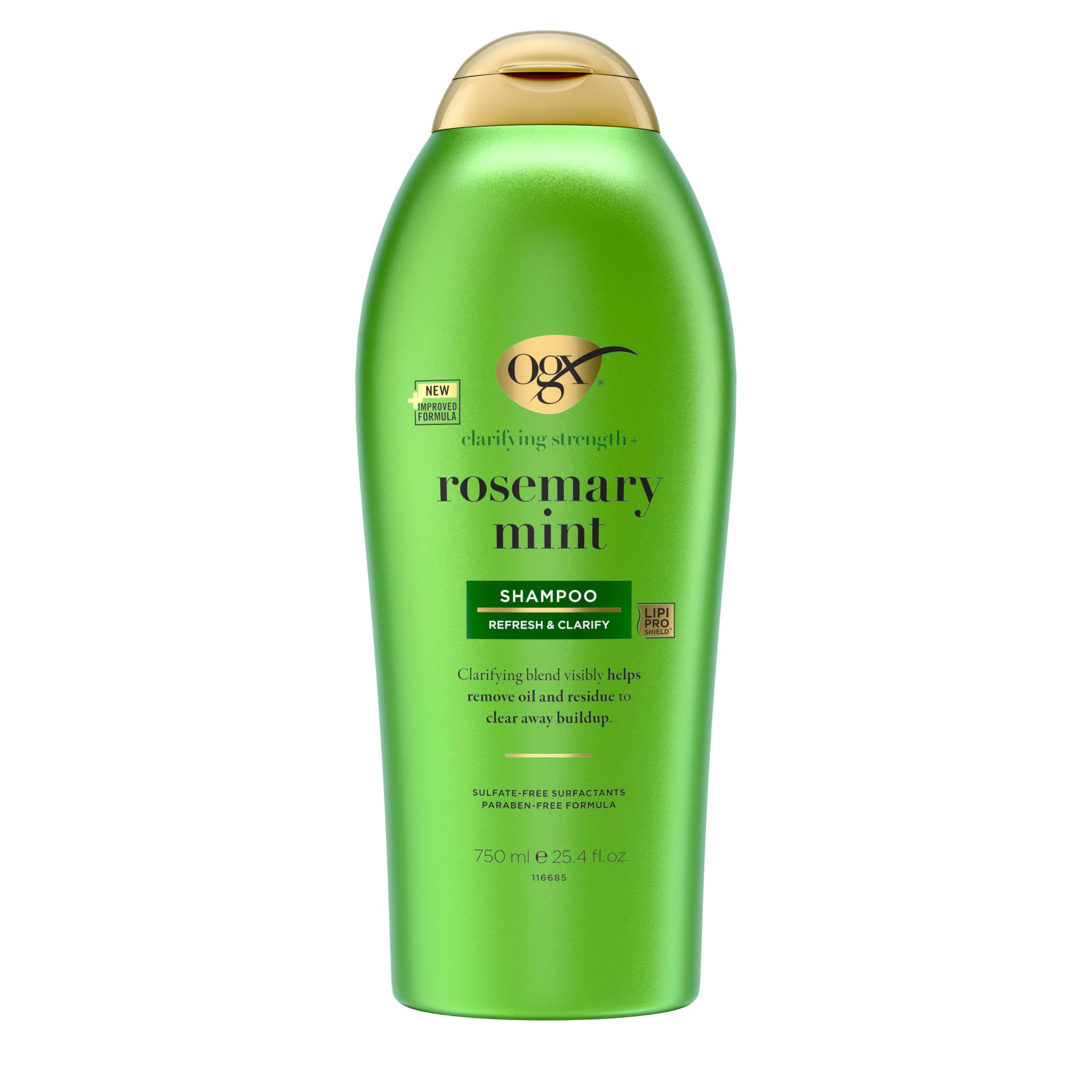 Champú Ogx Clarifying Strength + Rosemary Mint 750 Ml - Venta Internacional.