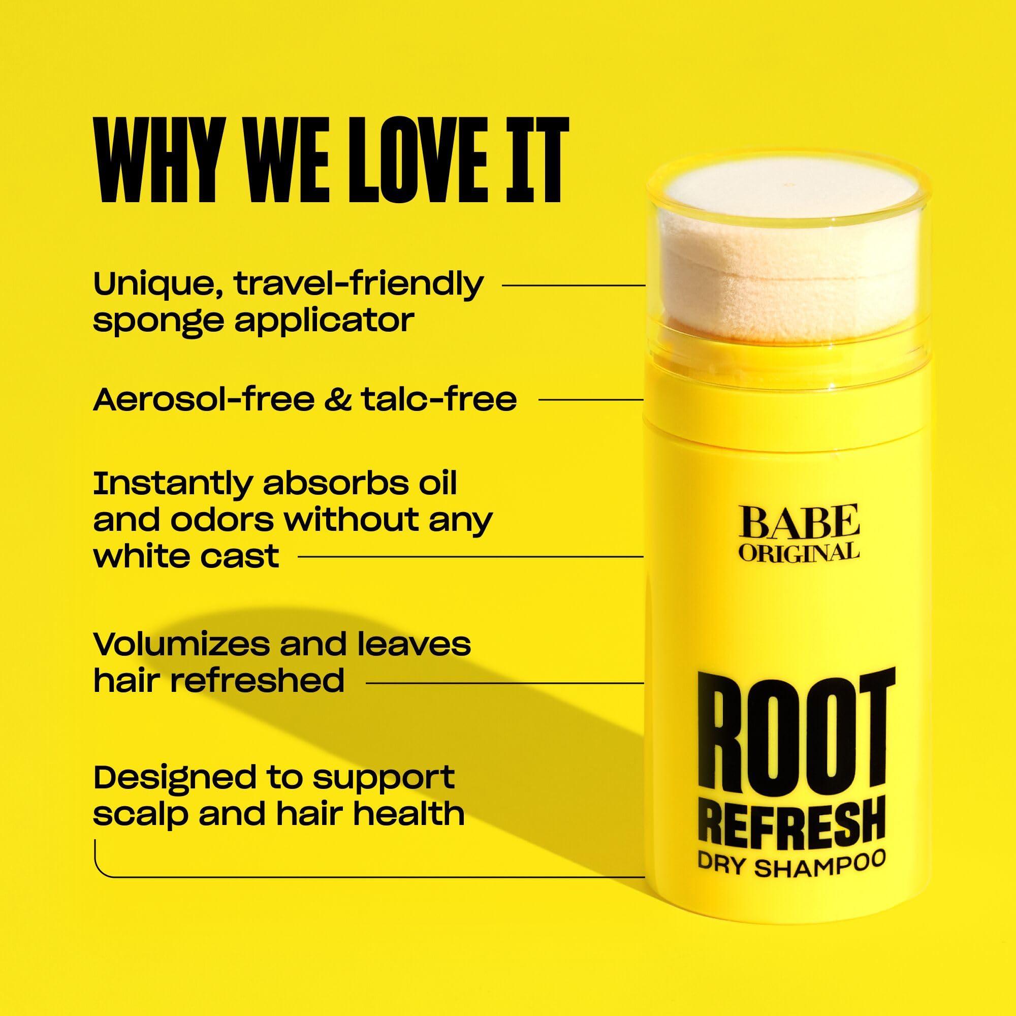 Foto 5 pulgar | Shampoo en Seco Babe Original Root Refresh - Venta Internacional