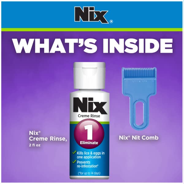 Foto 2 | Crème Rinse Nix Evita La Reinfestación Durante 14 Días Con Un Peine - Venta Internacional.