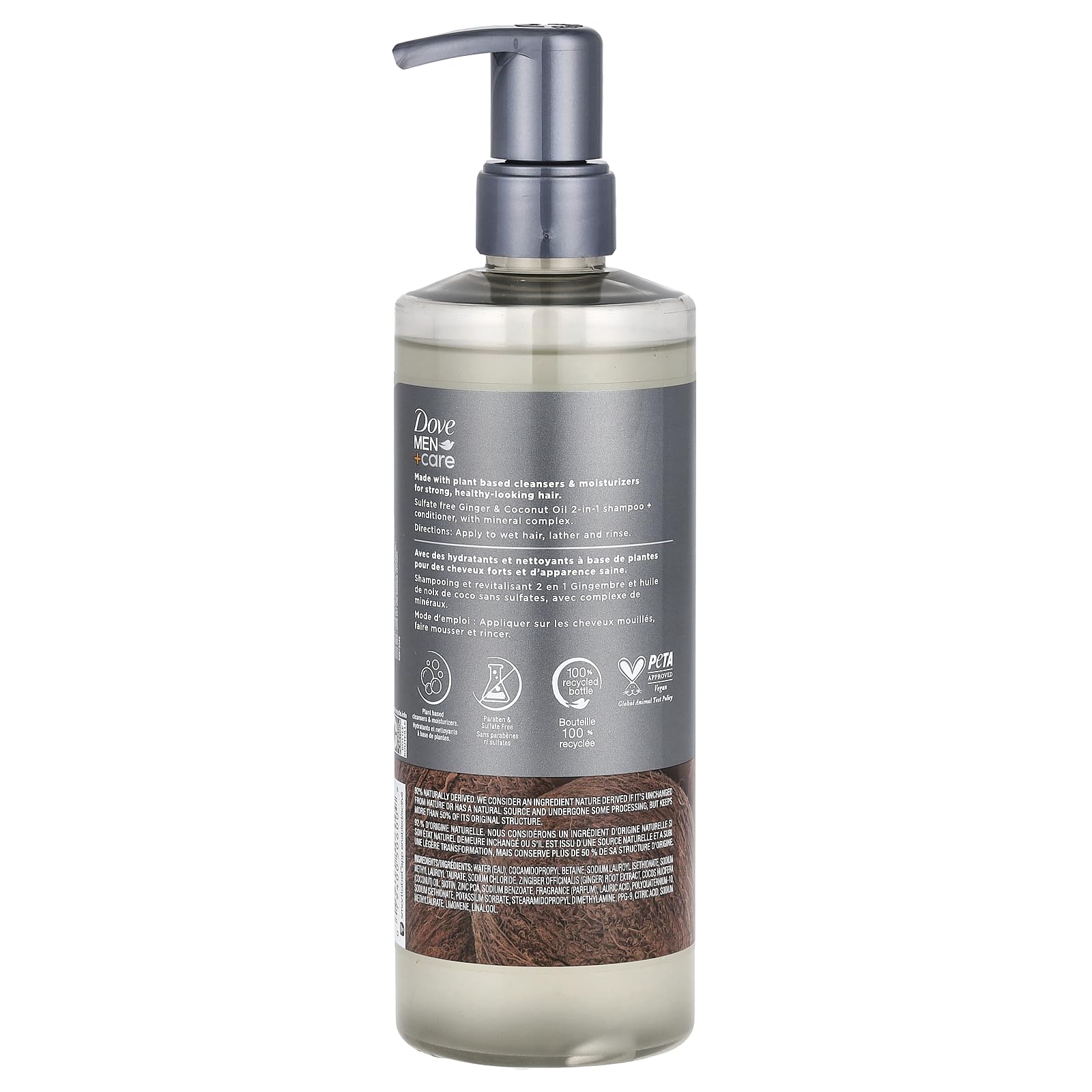 Foto 3 pulgar | Champú Y Acondicionador Dove Men 2n1 Pro Hydration 517ml - Venta Internacional.