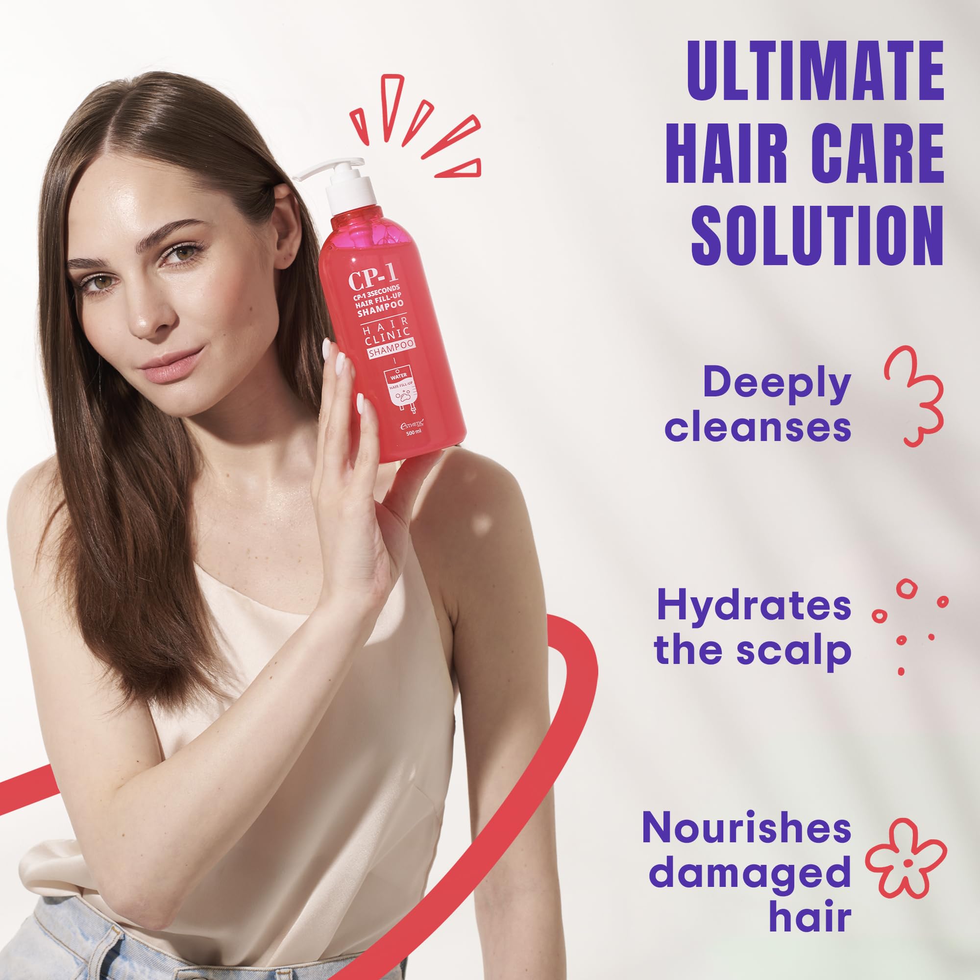 Foto 7 pulgar | Champú Cp-1 Esthetic House  Relleno Capilar De 3 Segundos  500 Ml - Venta Internacional.