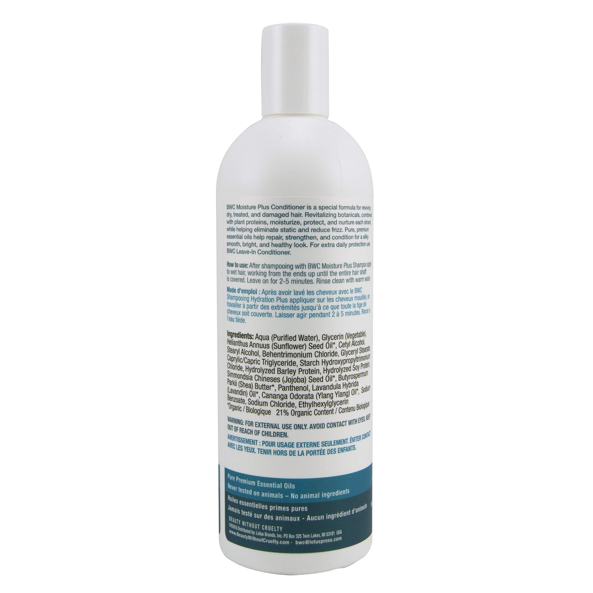 Foto 3 pulgar | Acondicionador Beauty Without Cruelty Moisture Plus 473 Ml - Venta Internacional.