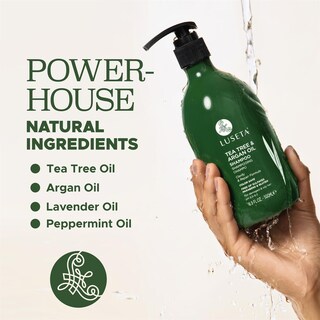 Foto 5 | Champú Luseta Tea Tree Con Aceite De Argán 500 Ml Para Aclarar La Caspa - Venta Internacional.