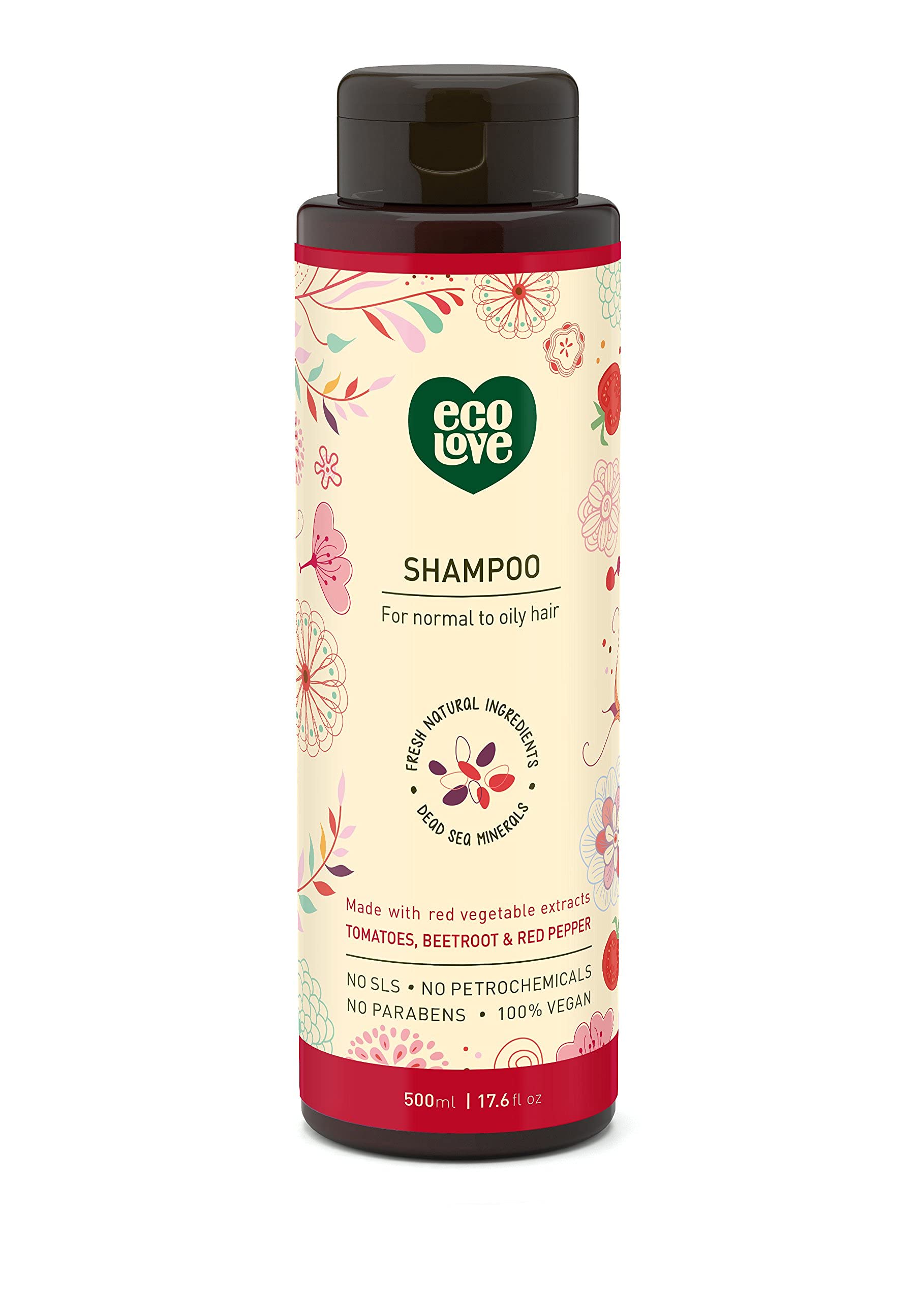 Foto 2 pulgar | Champú Ecolove Natural Para Cabello Normal Y Graso 520 Ml - Venta Internacional.