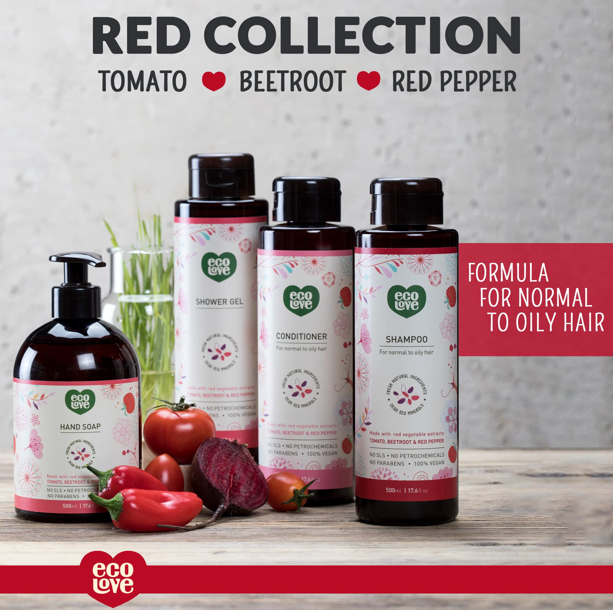 Foto 5 | Champú Ecolove Natural Para Cabello Normal Y Graso 520 Ml - Venta Internacional.