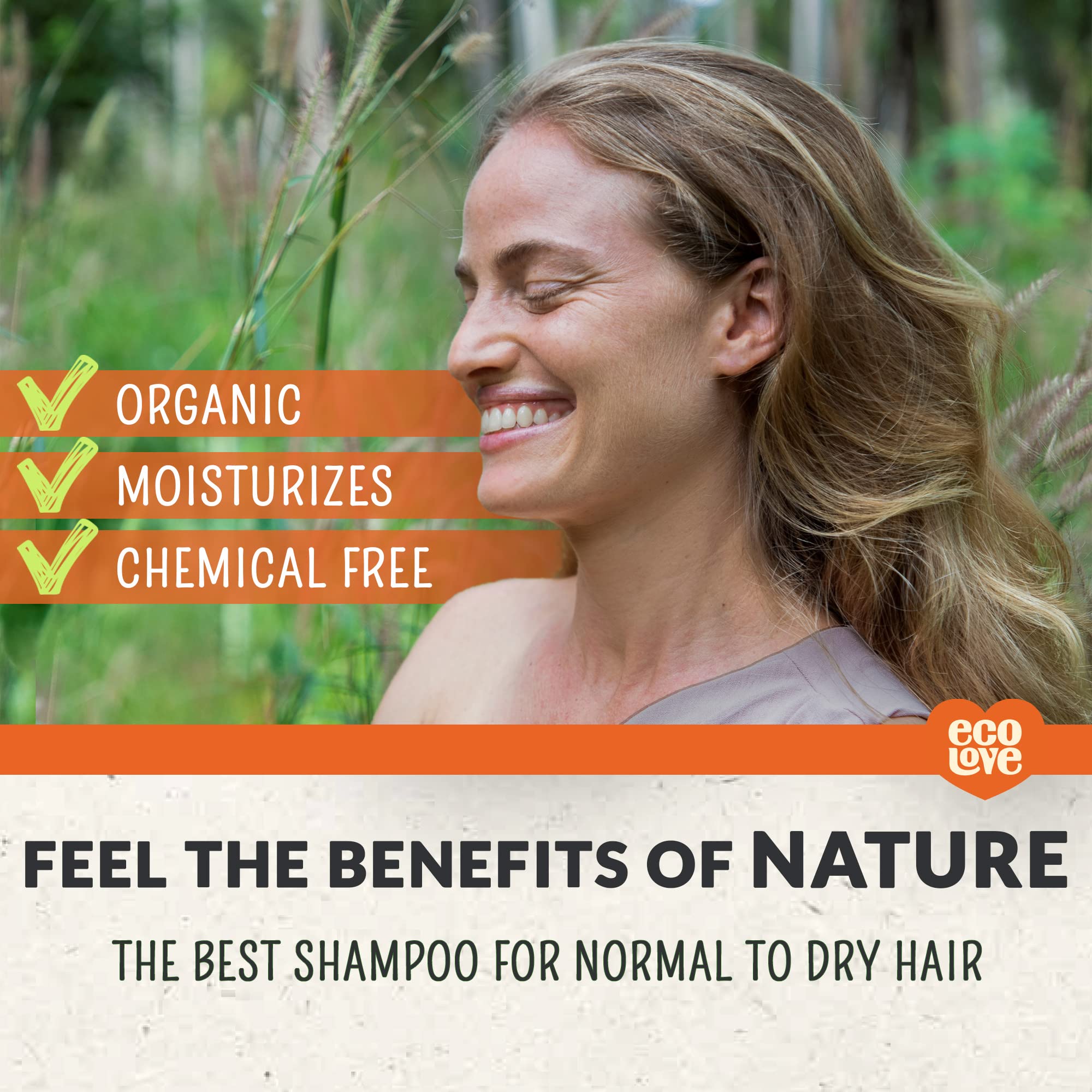 Foto 4 pulgar | Champú Ecolove Natural Sin Lauril Sulfato De Sodio  500 Ml - Venta Internacional.