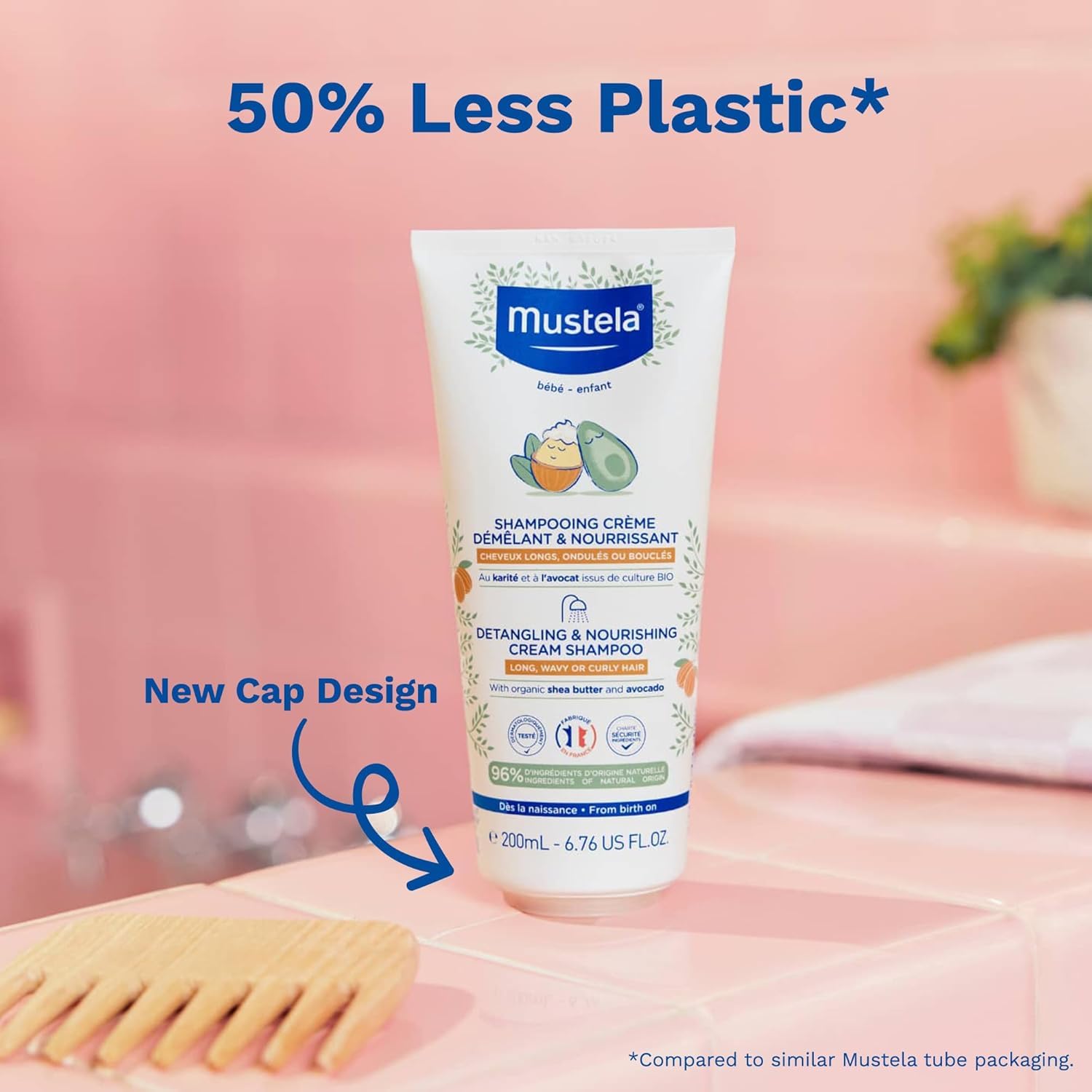 Foto 6 pulgar | Shampoo Mustela Crema Desenredante Y Nutritiva 200 Ml - Venta Internacional.