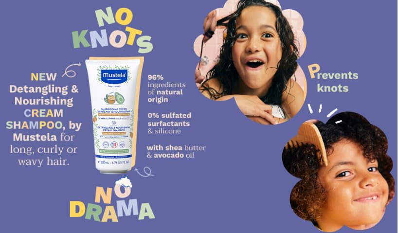 Foto 7 pulgar | Shampoo Mustela Crema Desenredante Y Nutritiva 200 Ml - Venta Internacional.