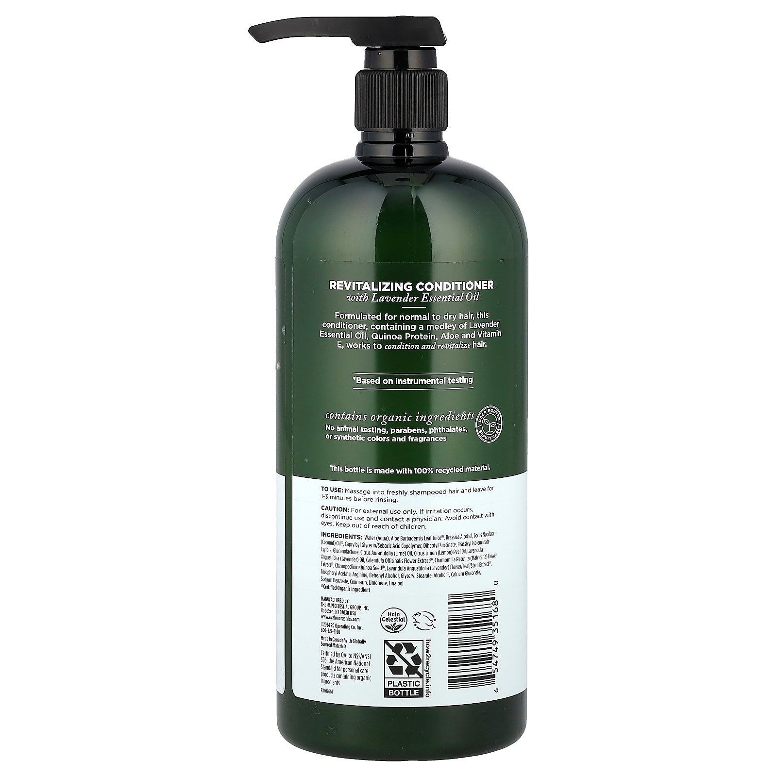 Foto 3 pulgar | Acondicionador Avalon Organics Revitalizante Lavanda 946ml - Venta Internacional.
