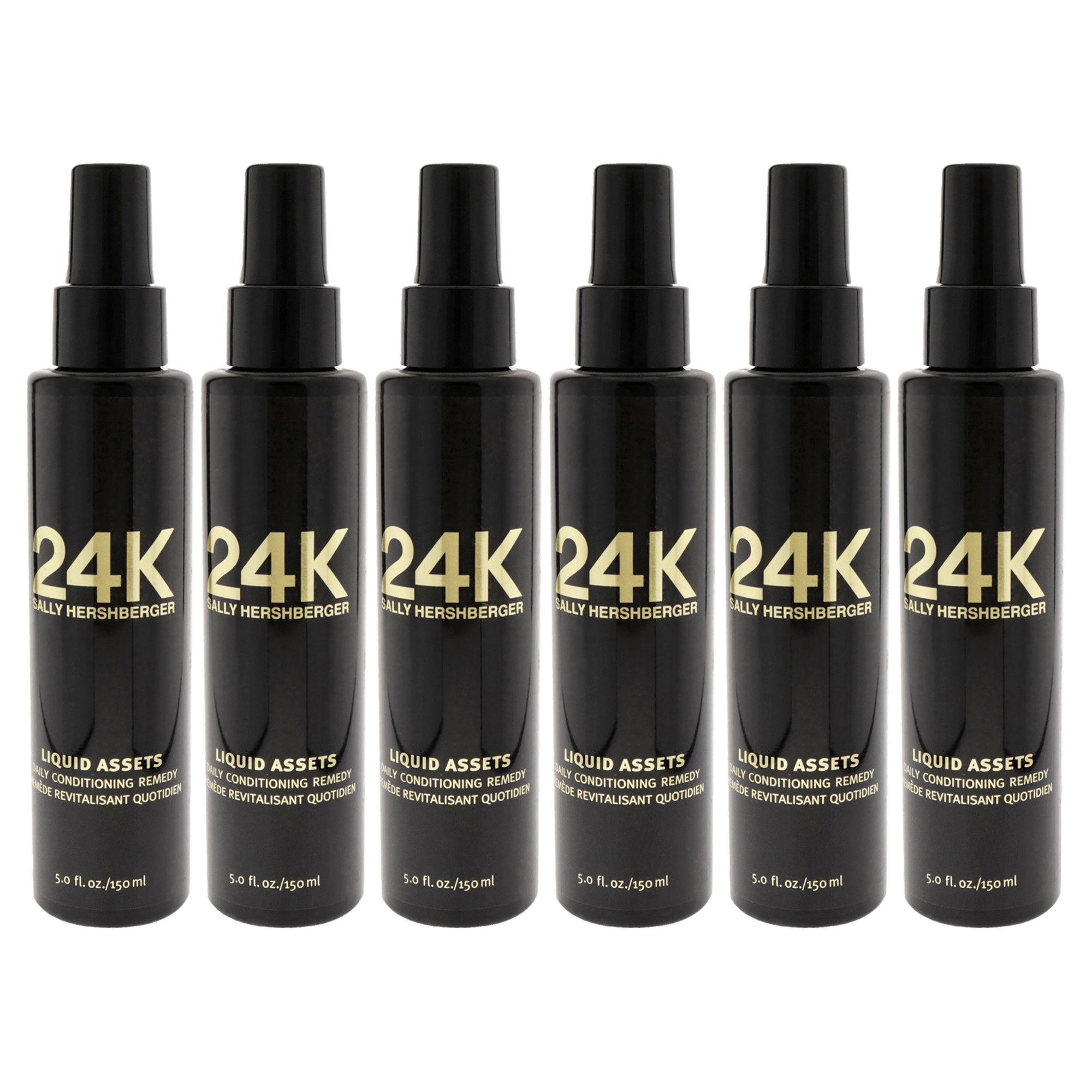 Foto 1 | Spray Acondicionador Sally Hershberger 24k Liquid Assets  Paquete De 6 - Venta Internacional.
