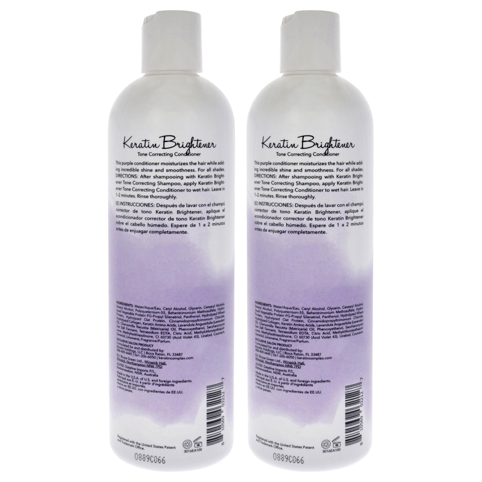 Foto 3 pulgar | Acondicionador Keratin Perfect Brightener  Paquete De 2 - Venta Internacional.
