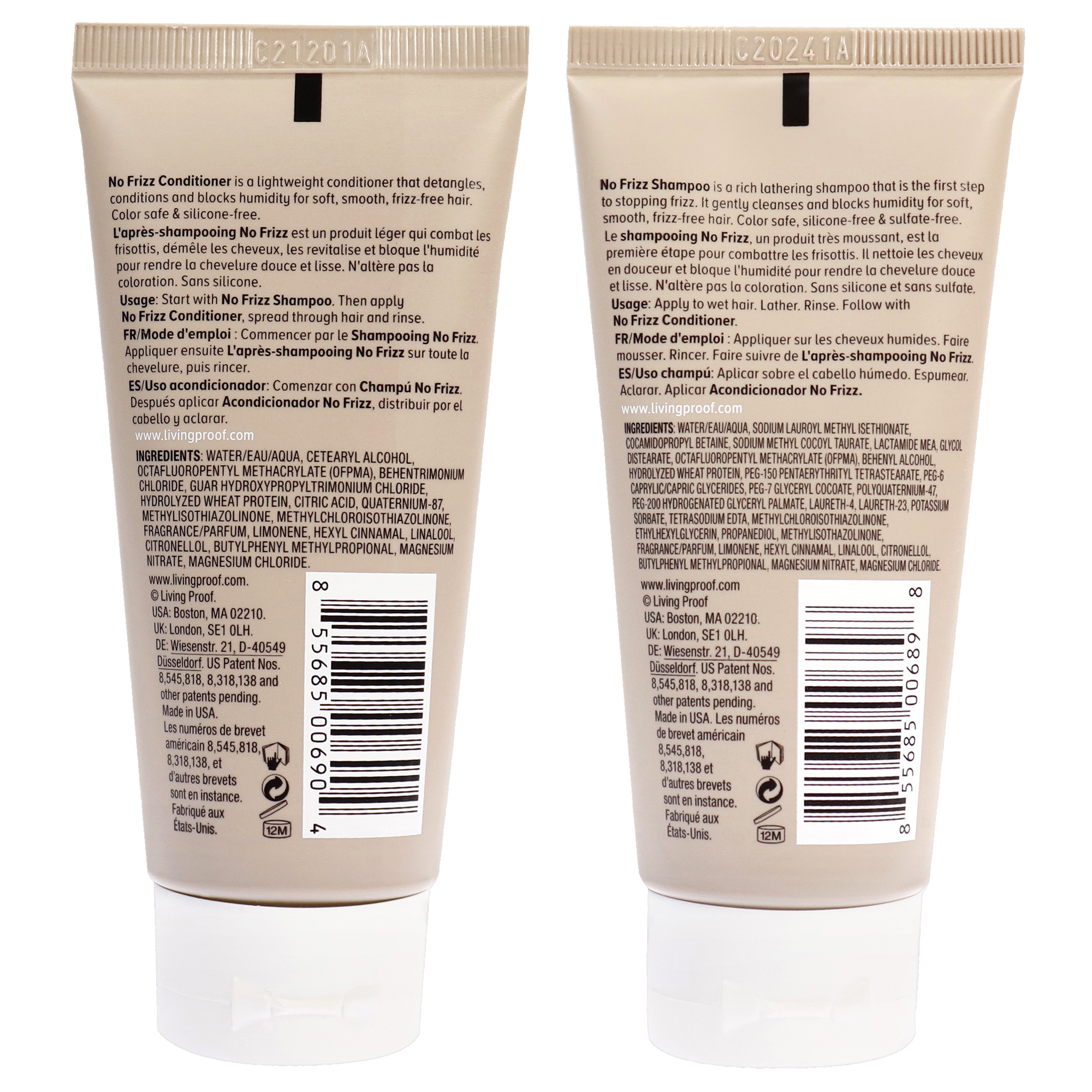 Foto 3 pulgar | Kit De Inicio: Champú Y Acondicionador Living Proof No Frizz - Venta Internacional.