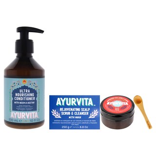 Foto 1 | Exfoliante Y Limpiador Para Cuero Cabelludo Ayurvita Maka Rejuvenating With Neem - Venta Internacional.