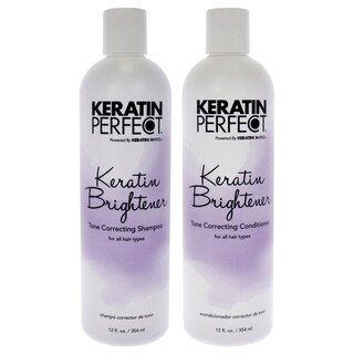 Foto 1 | Kit De Cuidado Del Cabello Keratin Perfect Keratin Brightener Con Acondicionador - Venta Internacional.