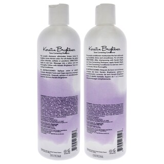 Foto 2 | Kit De Cuidado Del Cabello Keratin Perfect Keratin Brightener Con Acondicionador - Venta Internacional.