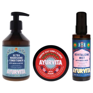 Foto 2 | Exfoliante Y Limpiador Para Cuero Cabelludo Ayurvita Brahmi Sensitive Scalp - Venta Internacional.