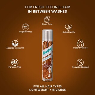 Foto 4 | Champú Seco Batiste Beautiful Brunette 200 Ml - Venta Internacional.