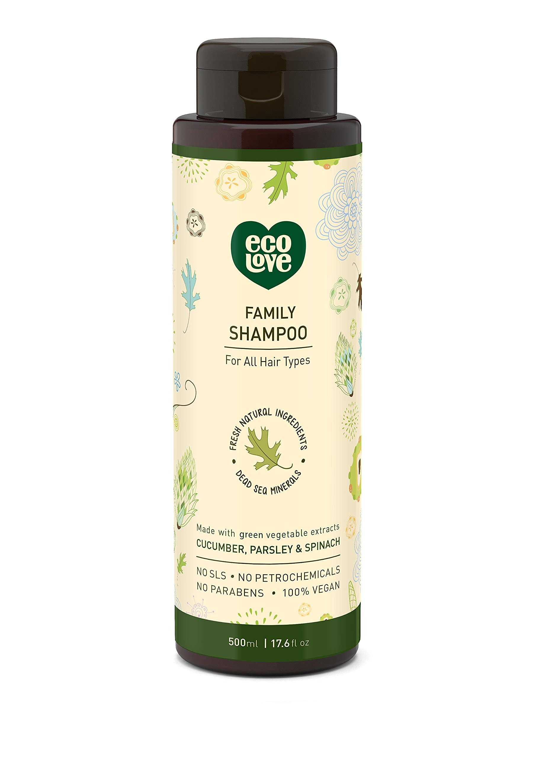 Foto 1 | Shampoo Ecolove Vegano 500 Ml - Venta Internacional