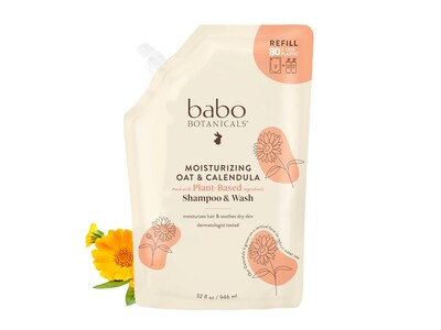 Foto 1 | Champú Y Jabón Babo Botanicals Hidratantes Con Avena Y Caléndula - Venta Internacional.