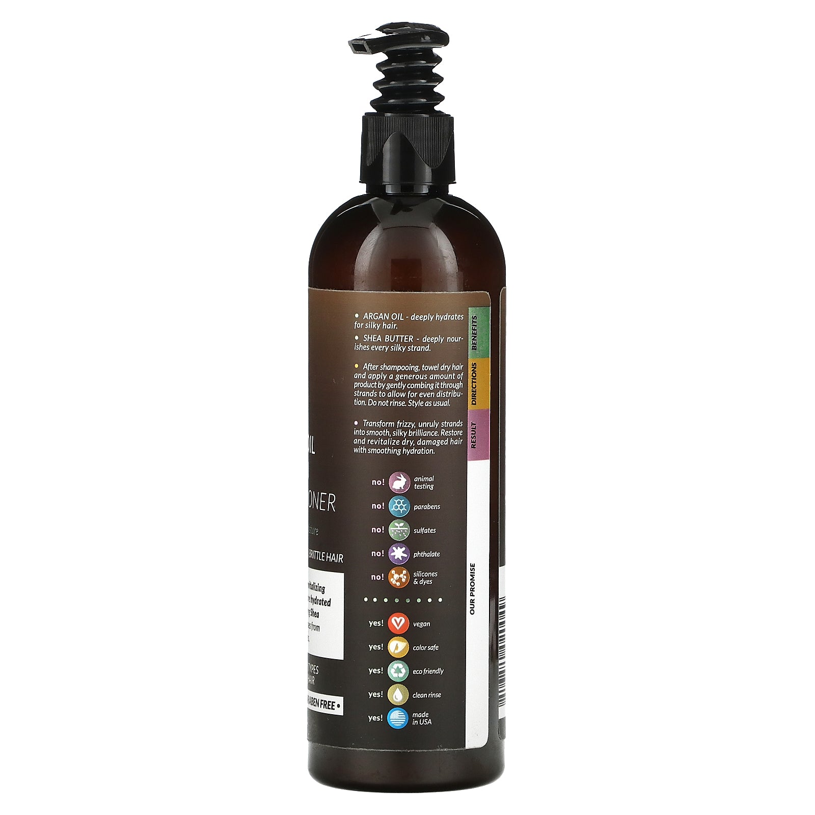 Foto 4 pulgar | Acondicionador Sin Enjuague Artnaturals  Aceite De Argán Para Cabello Seco  355 Ml - Venta Internacional.