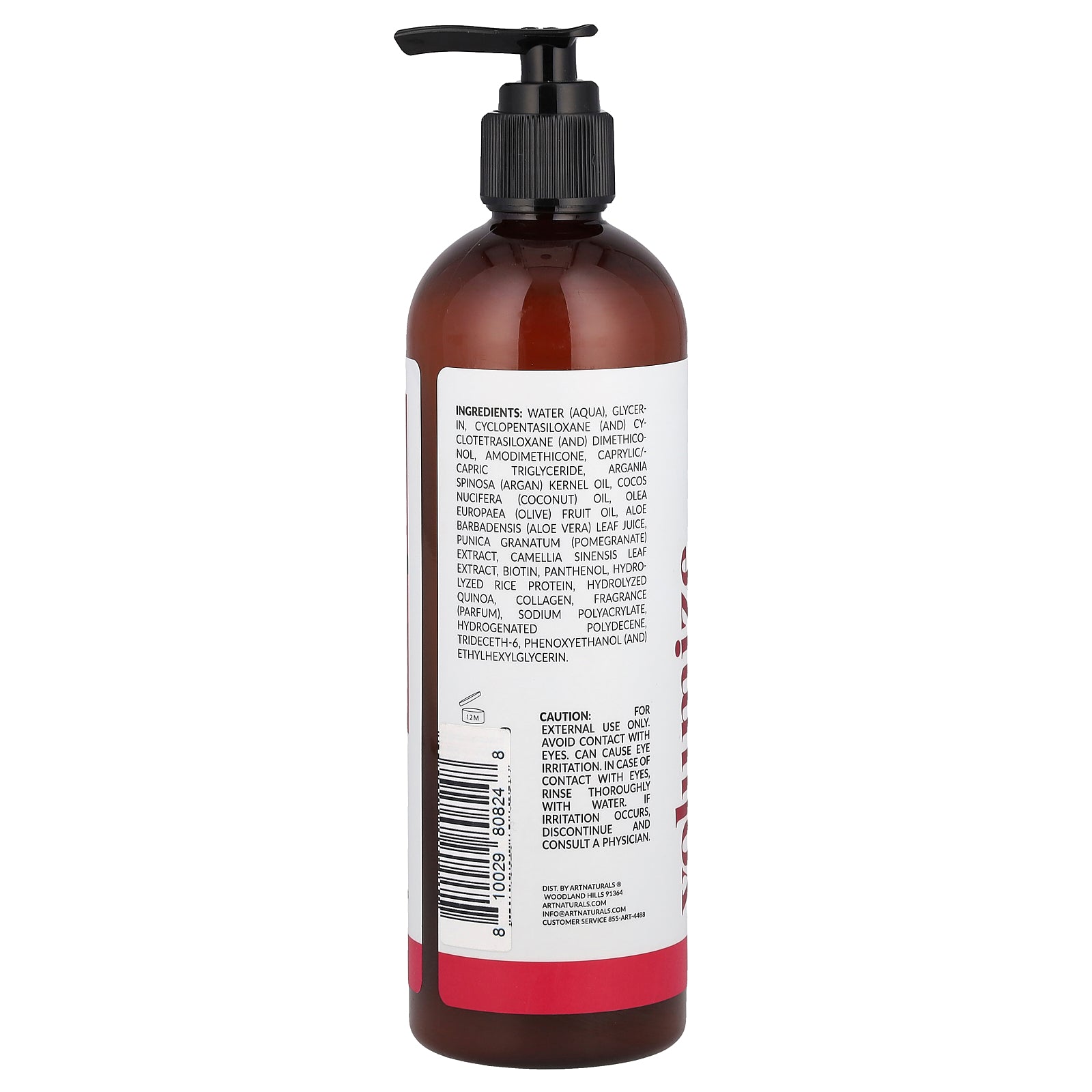 Foto 2 | Acondicionador Sin Enjuague Artnaturals Volumize Biotina + Colágeno 355 Ml - Venta Internacional.