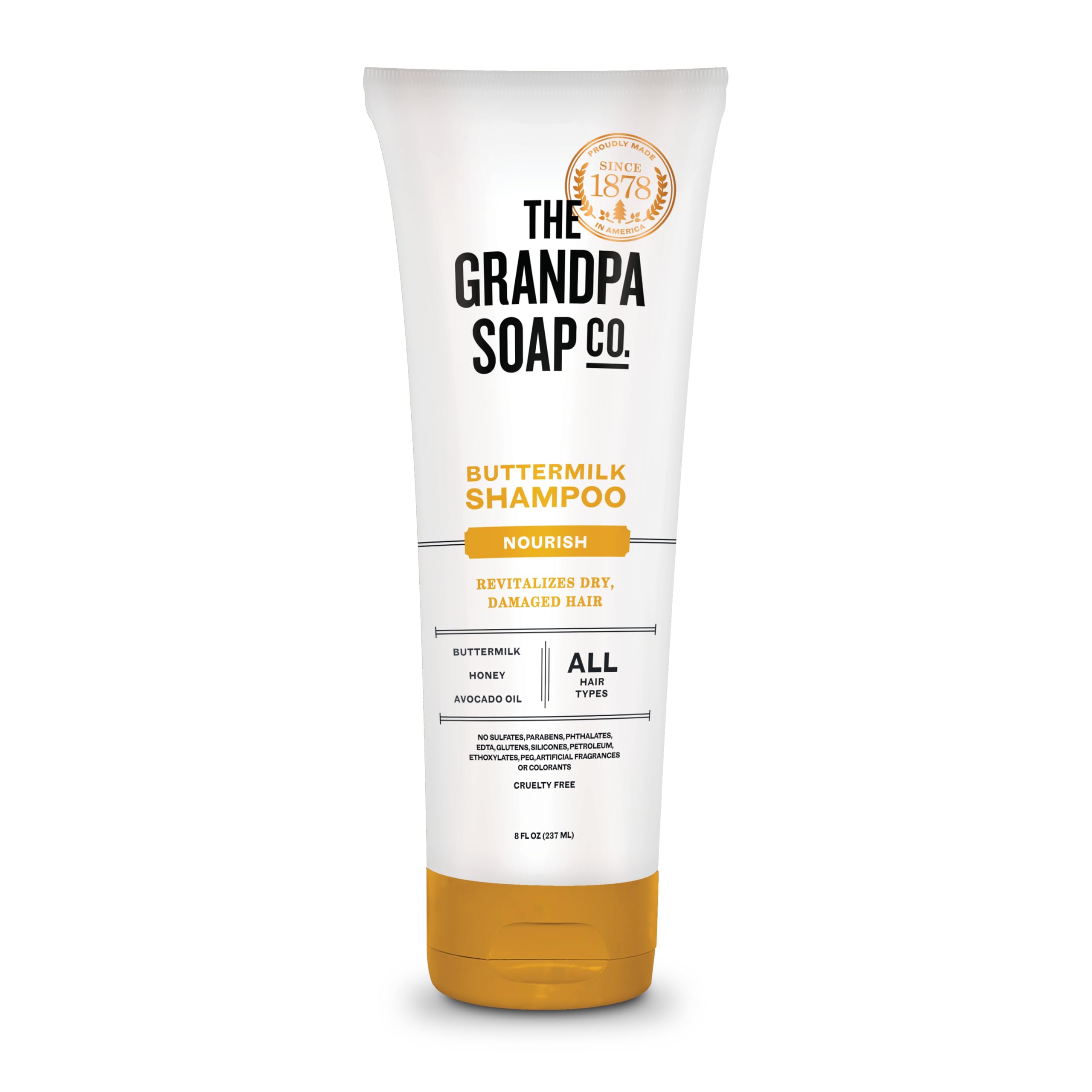 Foto 2 pulgar | Champú The Grandpa Soap Company Con Suero De Leche  240 Ml  Vegano - Venta Internacional.