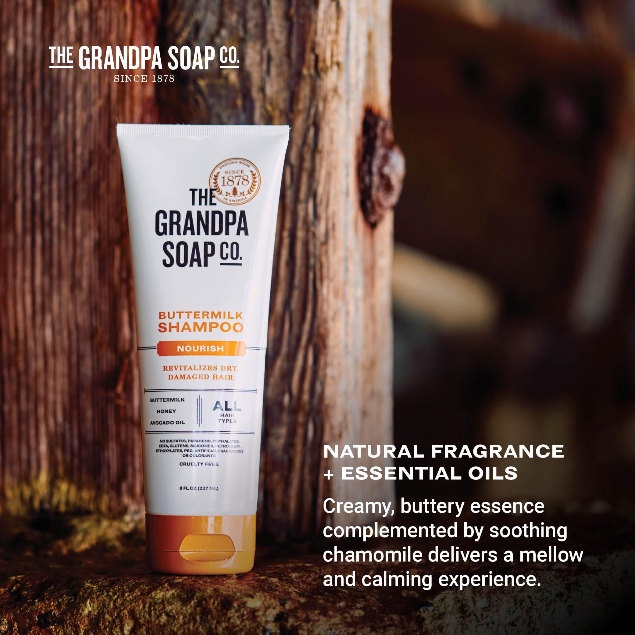 Foto 5 | Champú The Grandpa Soap Company Con Suero De Leche  240 Ml  Vegano - Venta Internacional.