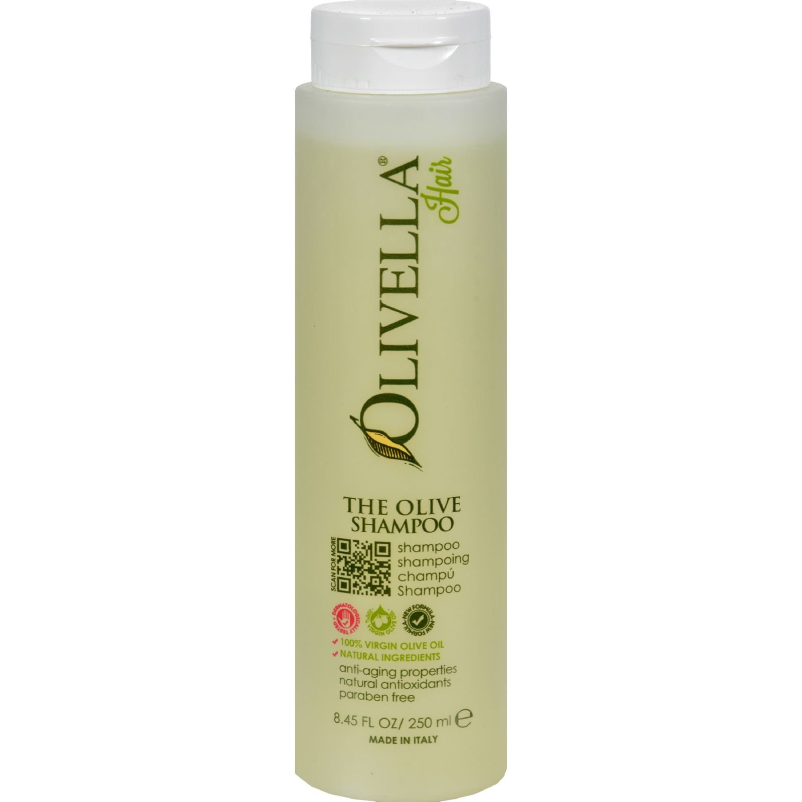 Foto 1 | Champú Olivella The Olive Natural Formula 250 Ml - Venta Internacional.