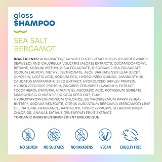 Foto 2 | Champú Seaweed Bath Co. Sal Marina Brillante Aroma A Bergamota 350 Ml - Venta Internacional.