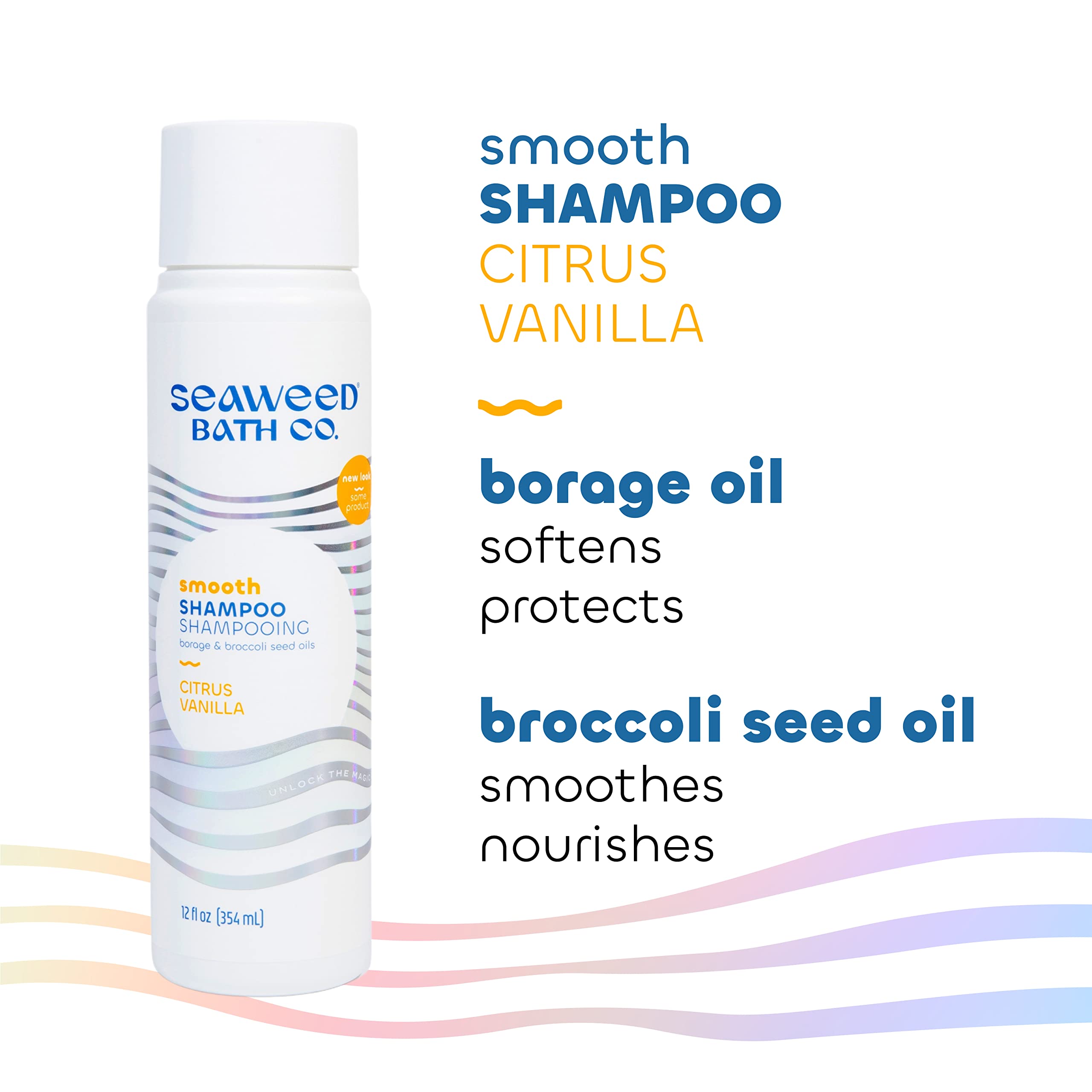 Foto 6 pulgar | Champú Seaweed Bath Co. Cabello Rizado  Suave  Cítrico Y Vainilla  355 Ml - Venta Internacional.