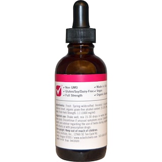 Foto 2 | Extracto De Cola De Caballo Eclectic Institute 60 Ml (2 Fl Oz) - Venta Internacional.