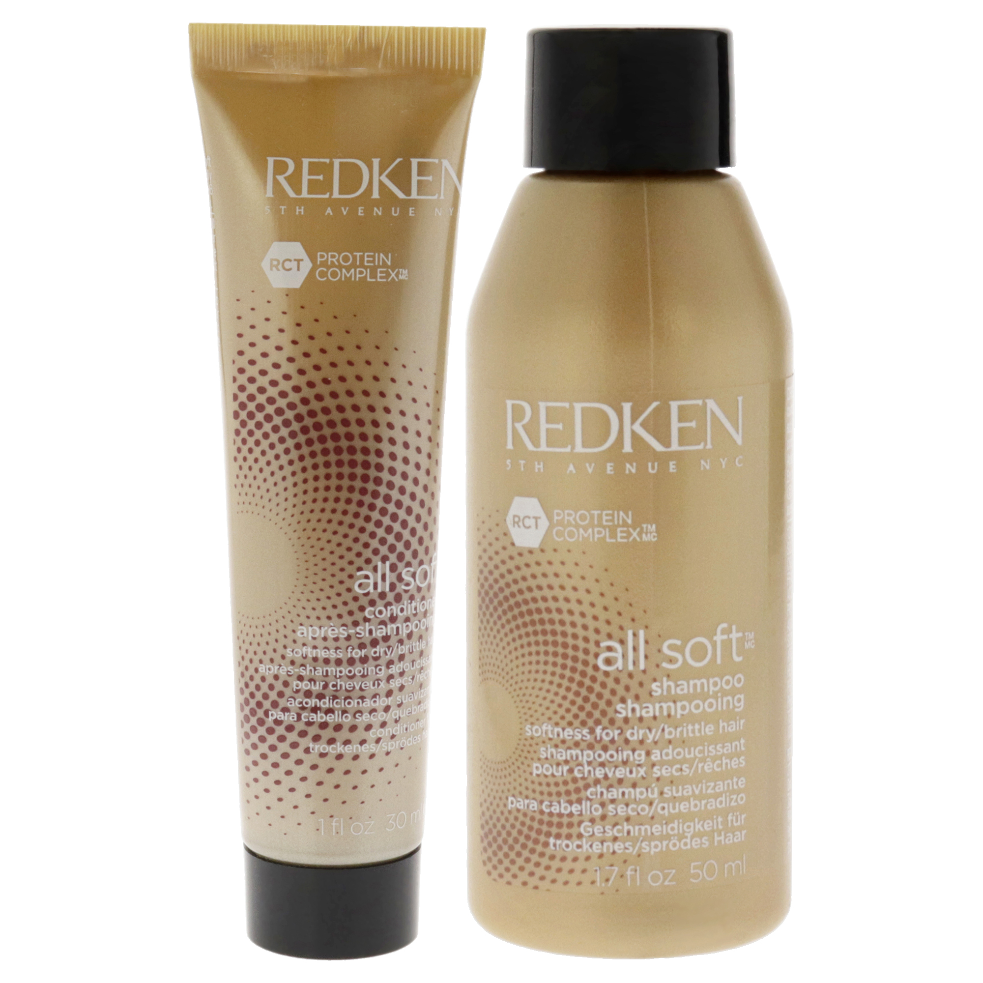 Foto 1 | Kit De Champú Y Acondicionador Redken All Soft  Kit De 2 Piezas - Venta Internacional.