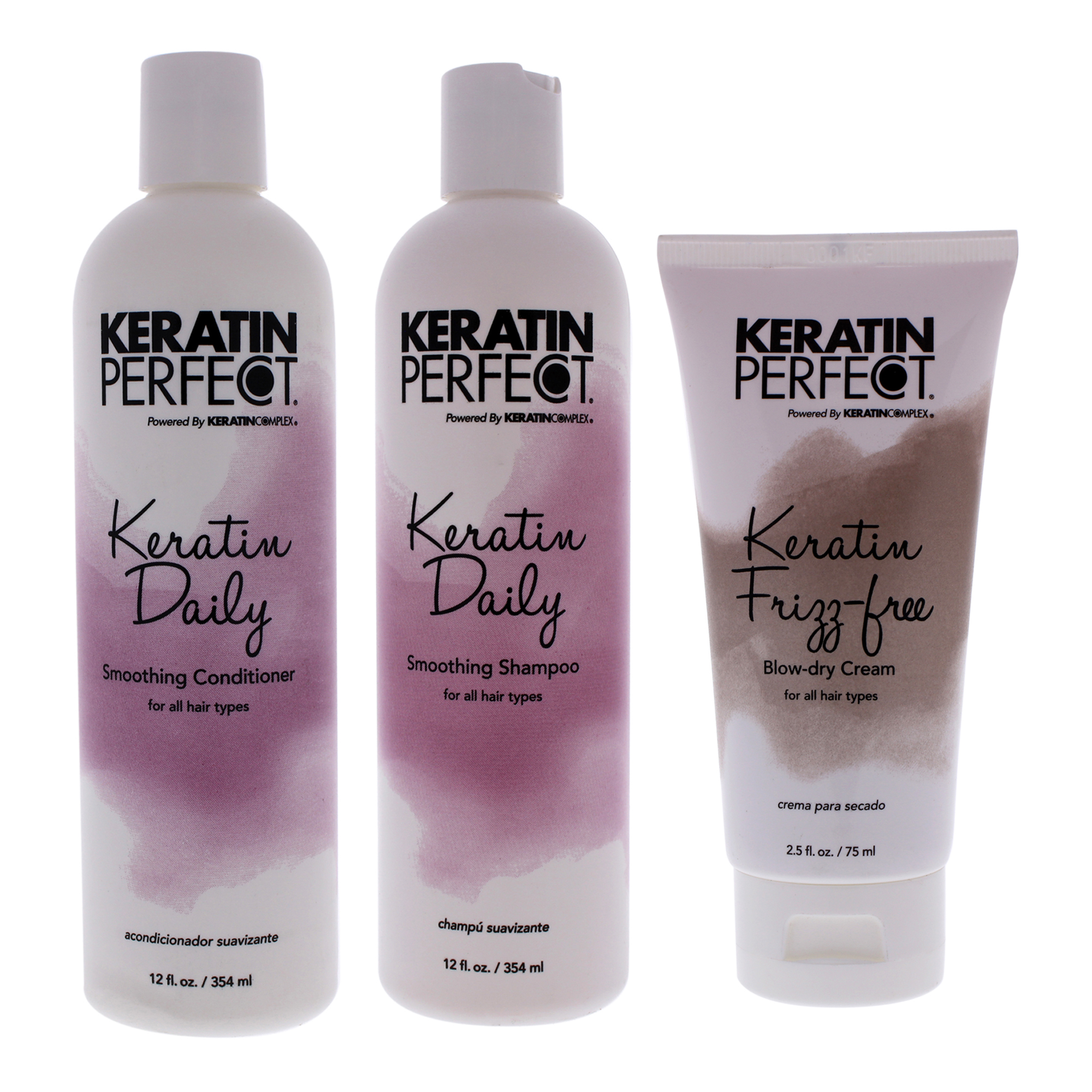 Foto 1 | Kit Daily Kit Keratin Perfect Keratin De 3 Piezas Para Combatir El Encrespamiento - Venta Internacional.