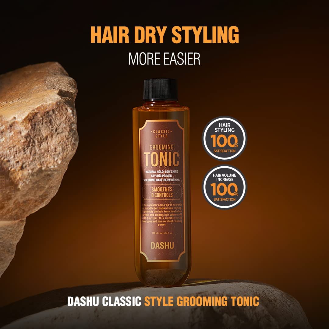 Foto 3 pulgar | Espuma Tónica De Aseo Dashu Classic Style Fix Hold  200 Ml  Para Hombre - Venta Internacional.