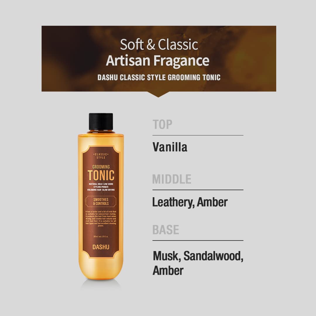 Foto 7 pulgar | Espuma Tónica De Aseo Dashu Classic Style Fix Hold  200 Ml  Para Hombre - Venta Internacional.