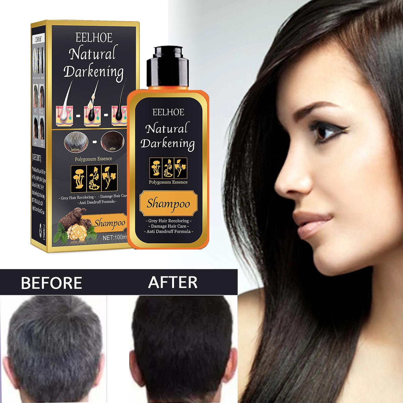 Foto 3 pulgar | Champú Huoguo Blackening 100 Ml Reverse White Hair Care - Venta Internacional.